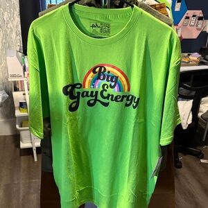 The Phluid Project Vibrant Green Tee